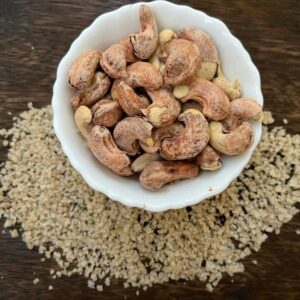 Buy clean label 100% natural Salted Cashews with Skin cashews kaju 500 g online India