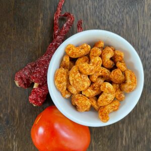 Buy gourmet roasted tomato chilli cashews kaju 250g online India