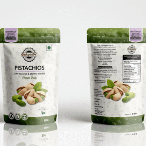 Buy oil free slow dry roasted Roasted & Salted Pistachios (Namkeen Pista) - Extra Crunchy, Jumbo Size In-Shell Nuts | Heart-Healthy Protein Snack | 200g Value Pack 200g online India Gokarna Sanikatta sea salt